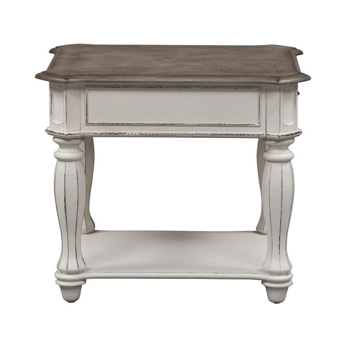 Magnolia Manor - End Table - White