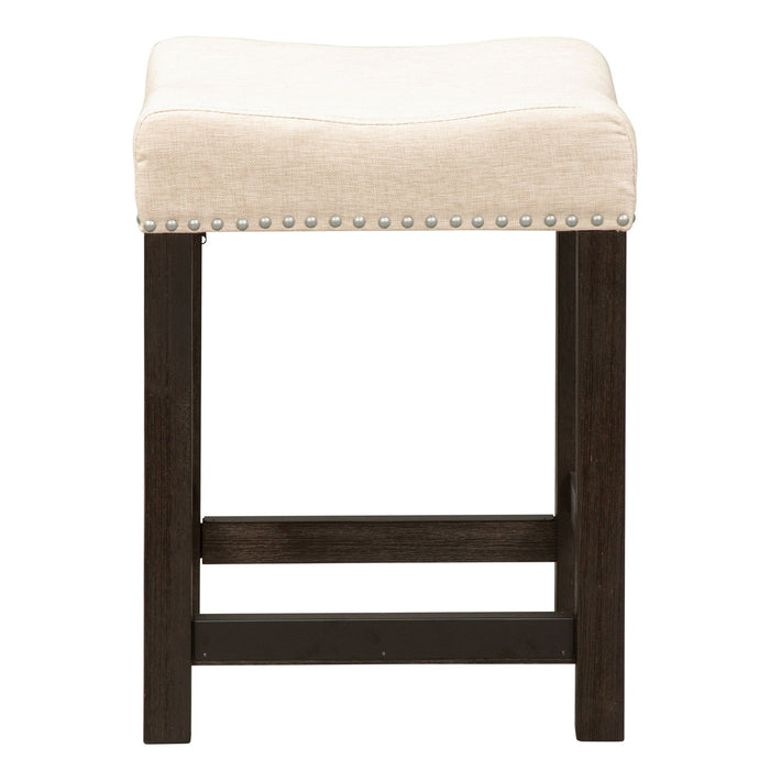 Heatherbrook - Upholstered Console Stool - Black