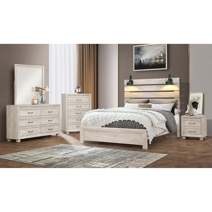 Fort Worth - 5 Drawer Chest - White