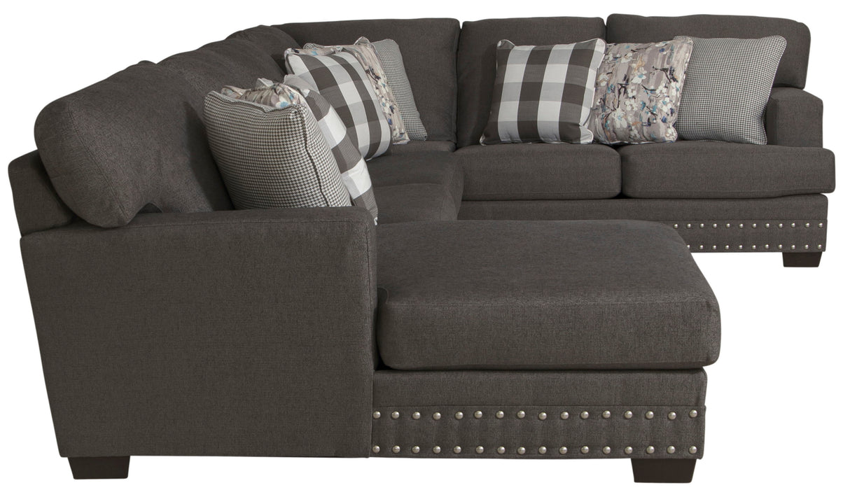 Crawford - Sectional With Accent Pillows