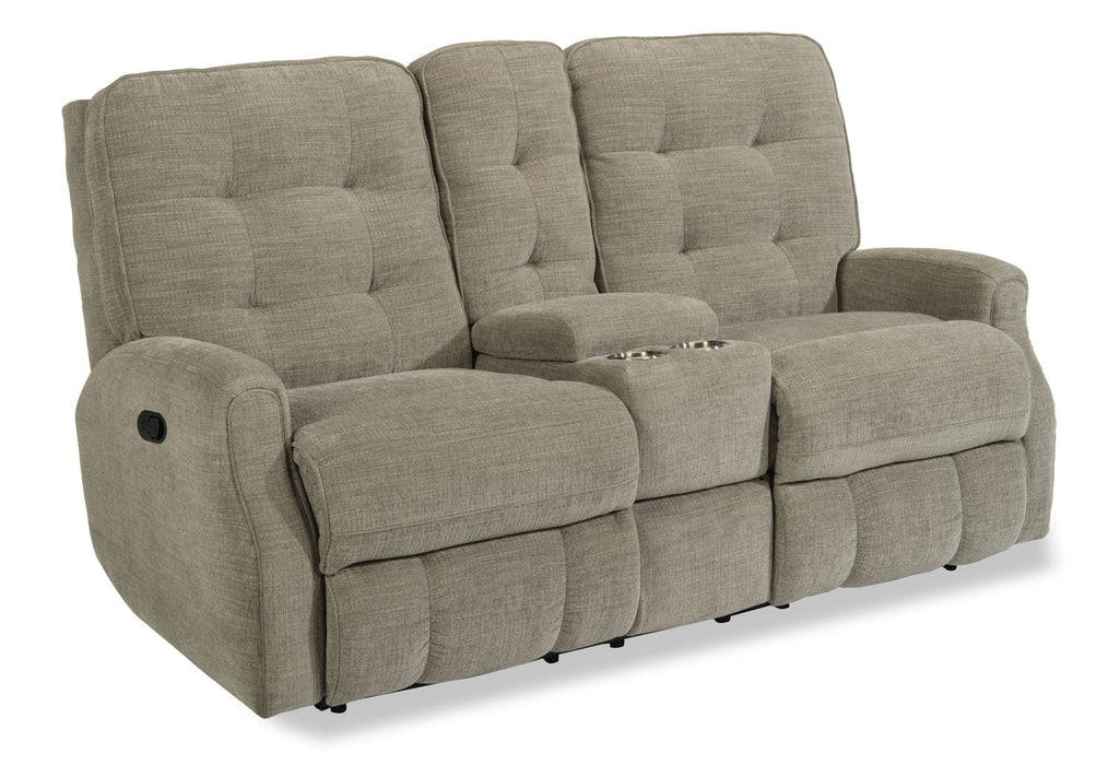 Devon - Loveseat With Console