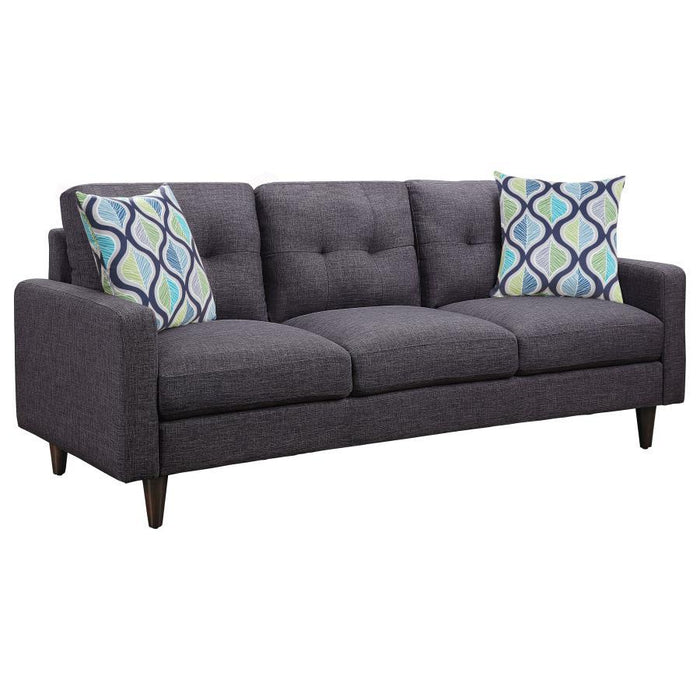 Watsonville - Upholstered Track Arm Sofa Set