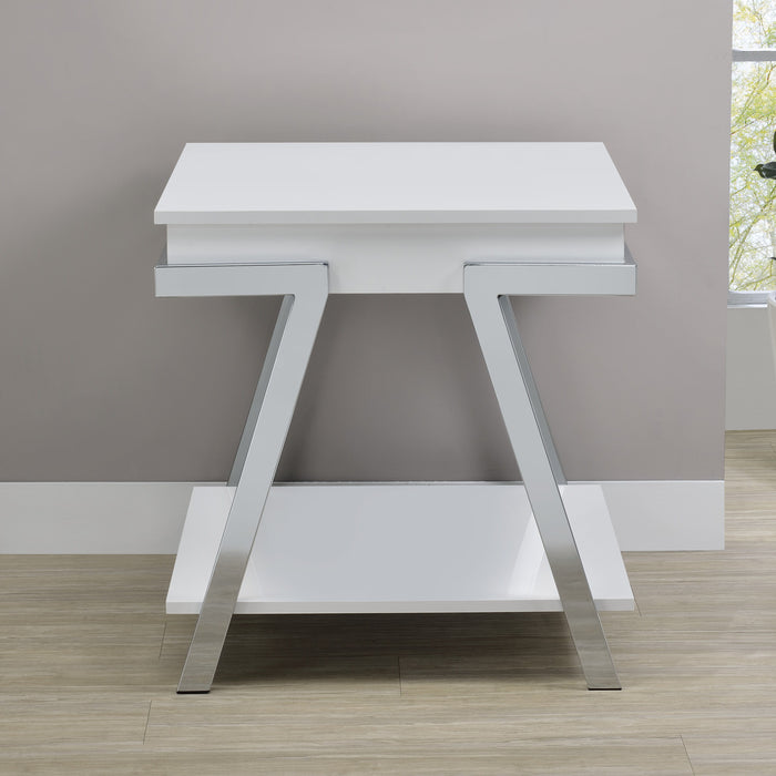 Zena - End Tables - White