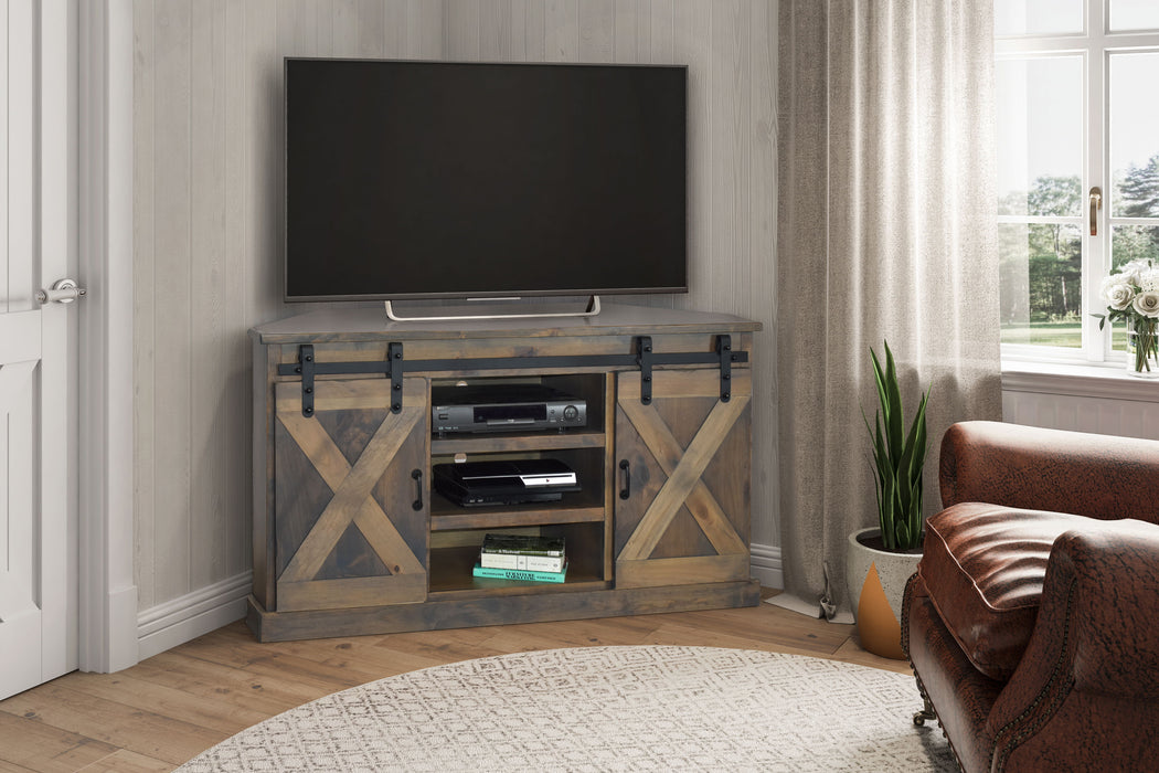 Farmhouse - Corner TV Console