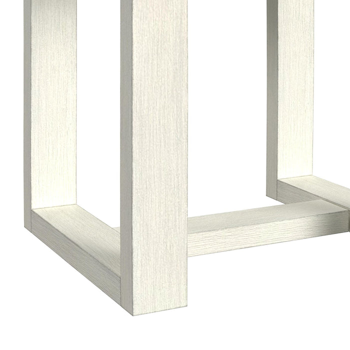 Catilin - End Table - Brushed White