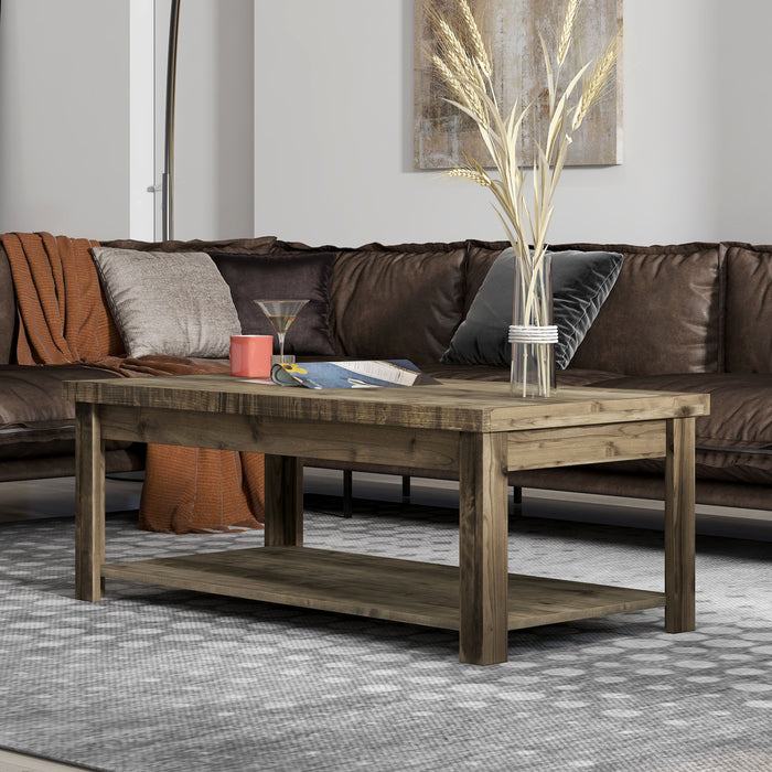 Joshua Creek - Coffee Table - Barnwood