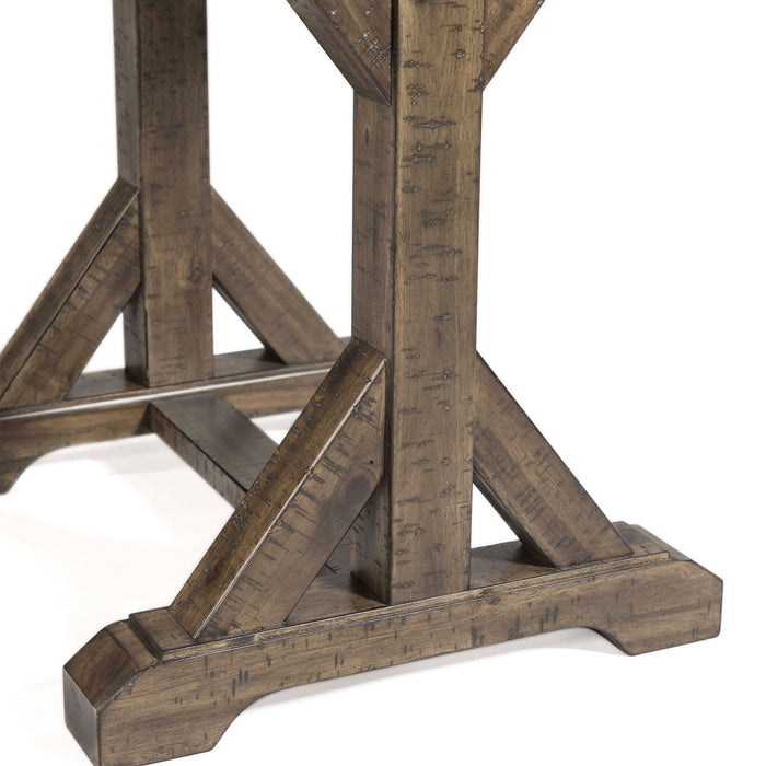 Finn - Trestle End Table - Walnut