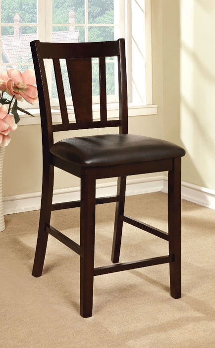 Bridgette - Counter Height Chair (Set of 2) - Espresso