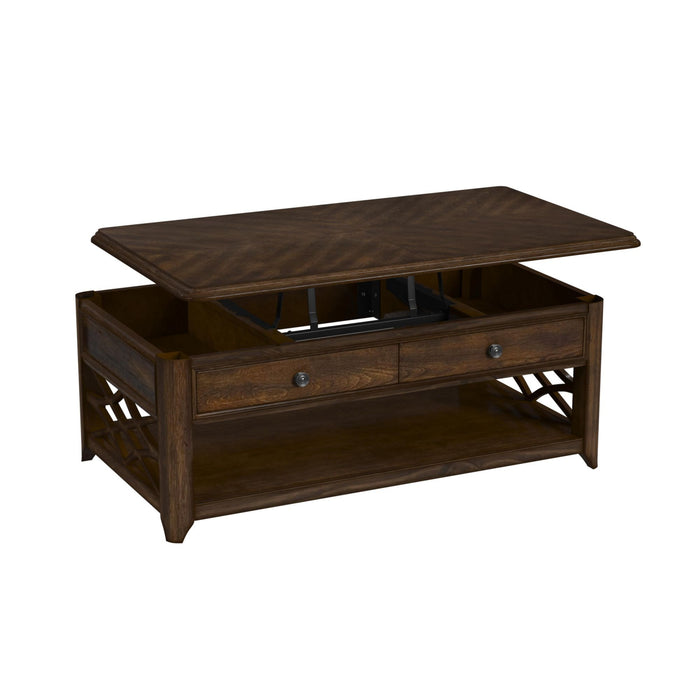 Phillipe - Lift-Top Coffee Table - Cherry