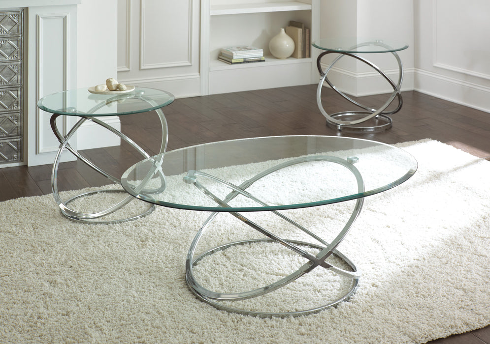 Orion - 3 Piece Occasional Table Set - Gray