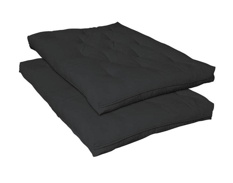 9" Premium Innerspring Futon Pad - Black