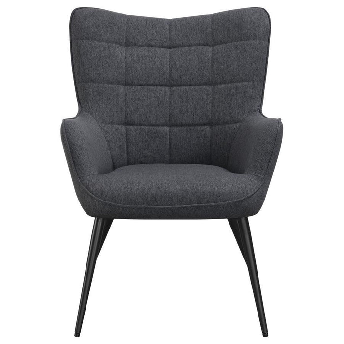 Isla - Upholstered Flared Arm Tufted Accent Chair