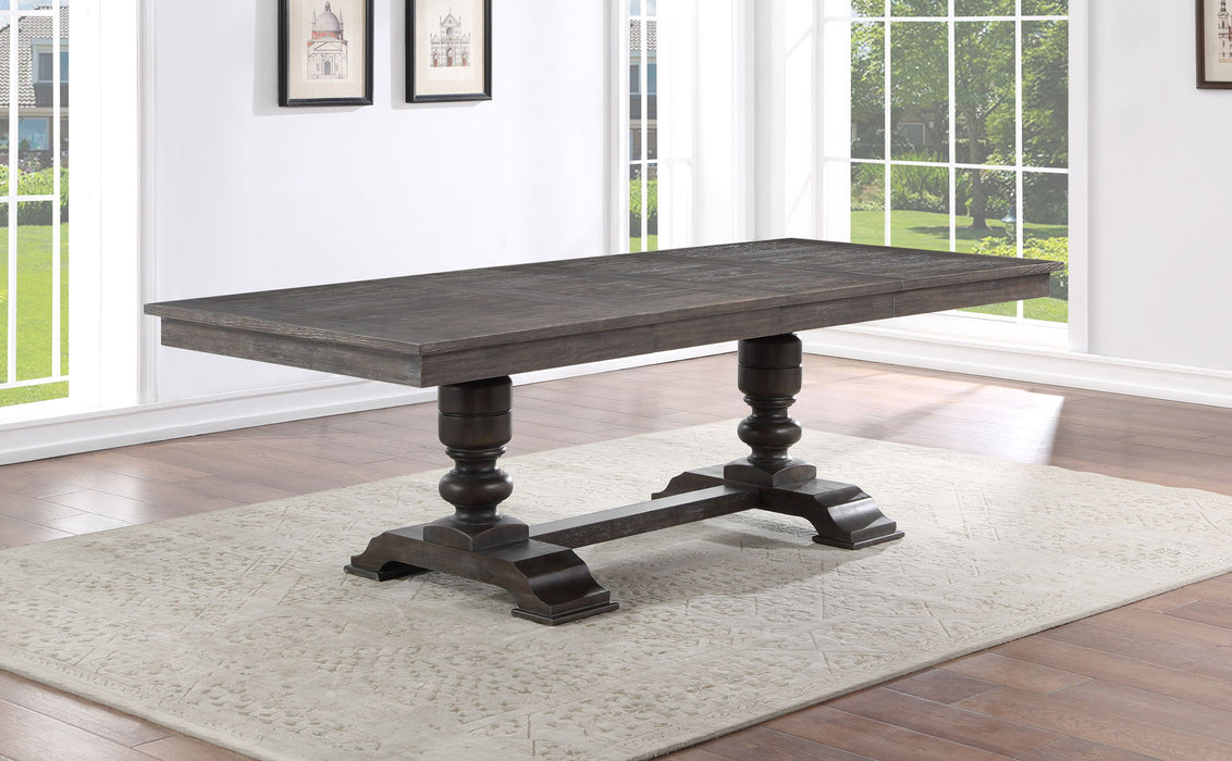 Hutchins - Dining Table - Dark Brown