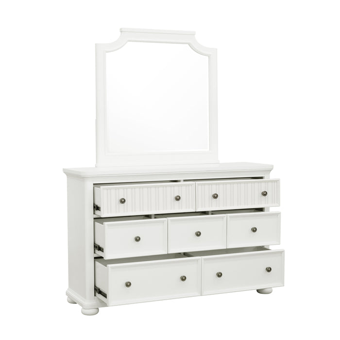 Savannah - 7-Drawer Dresser - White Finish