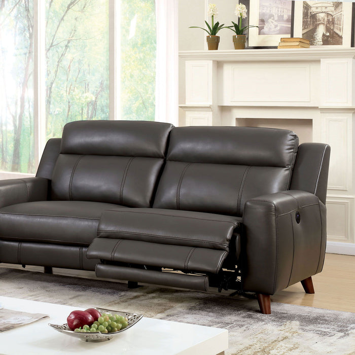 Rosalynn - Power Sofa - Gray