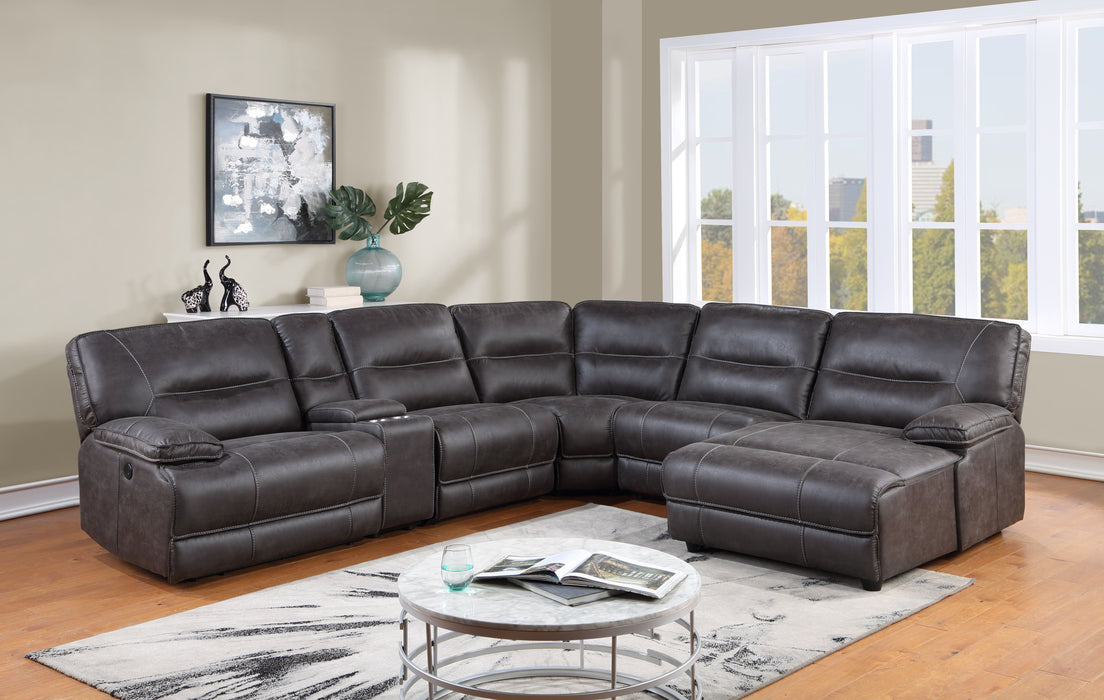 Ogden - 5 Piece Sectional - Black