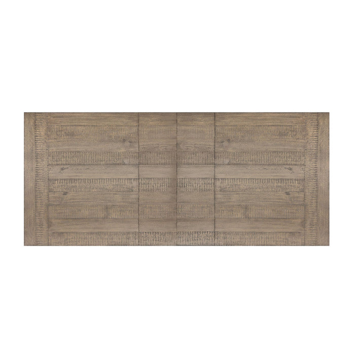 Yellowstone - Dining Table With 2X12"" Leaves - Gray