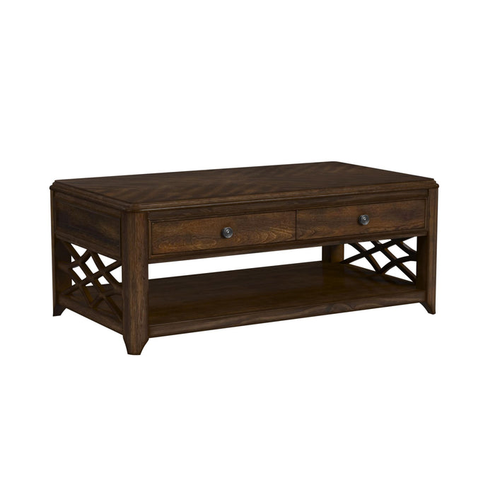 Phillipe - 3 Piece Occasional Table Set (Coffee Table & Two End Table) - Cherry