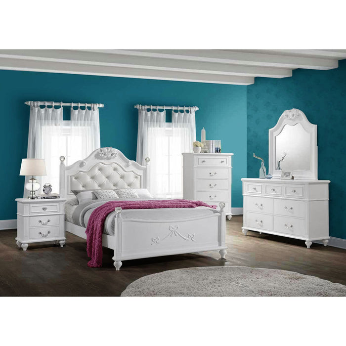 Alana - Dresser & Mirror Set - White