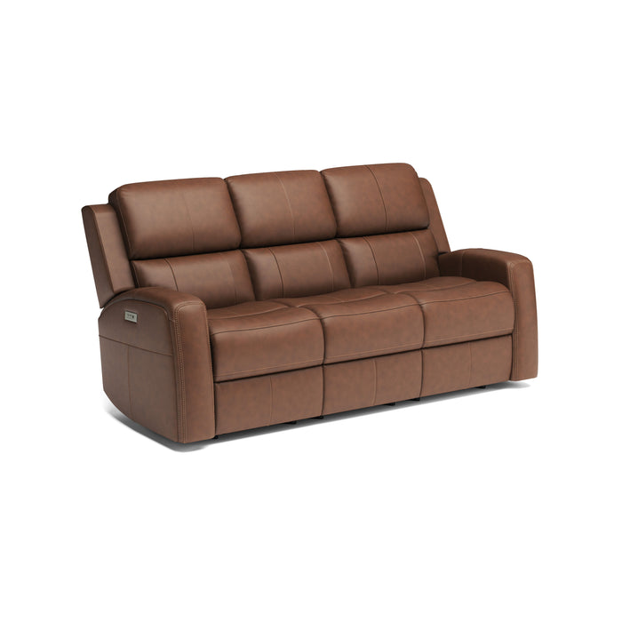 Linden - Power Reclining Sofa with Power Headrests & Lumbar