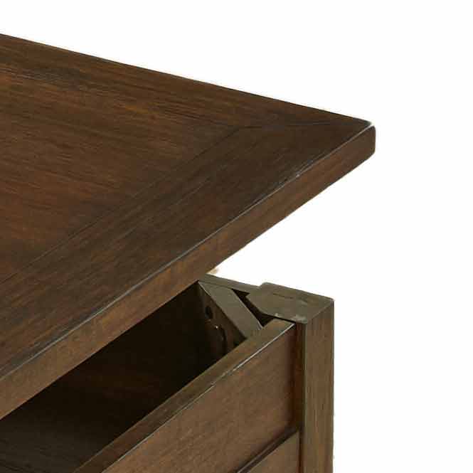 Lenka - Lift Top Cocktail Table - Brown