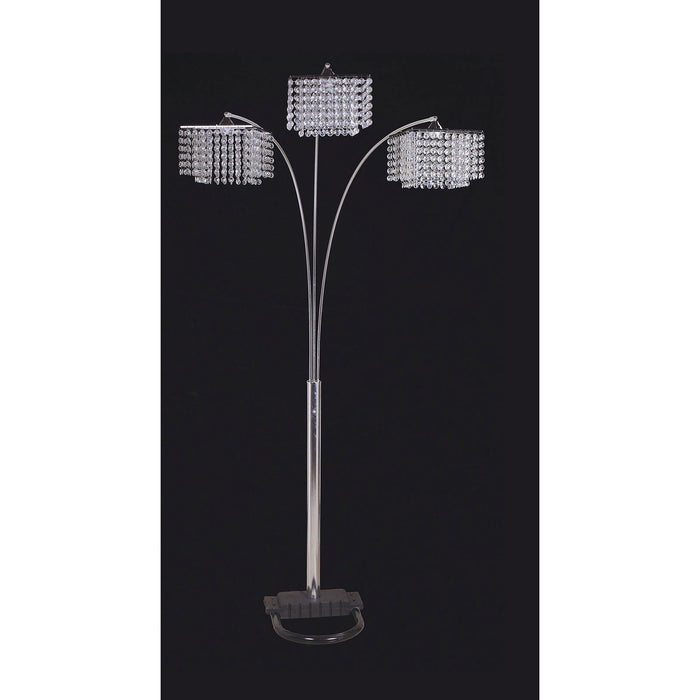 Tina - Arch Lamp - Hanging Crystal