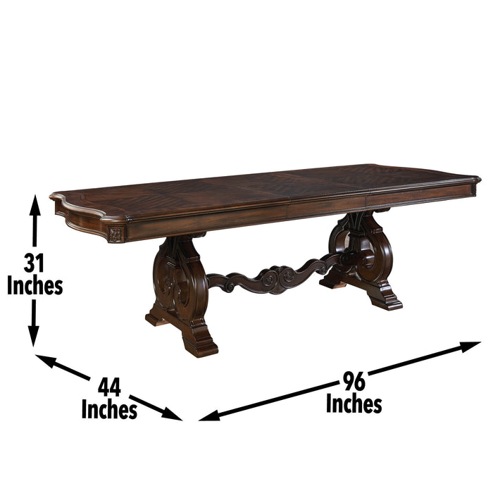 Royale - Dining Table - Dark Brown