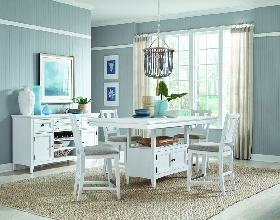 Heron Cove - Counter Table - Chalk White