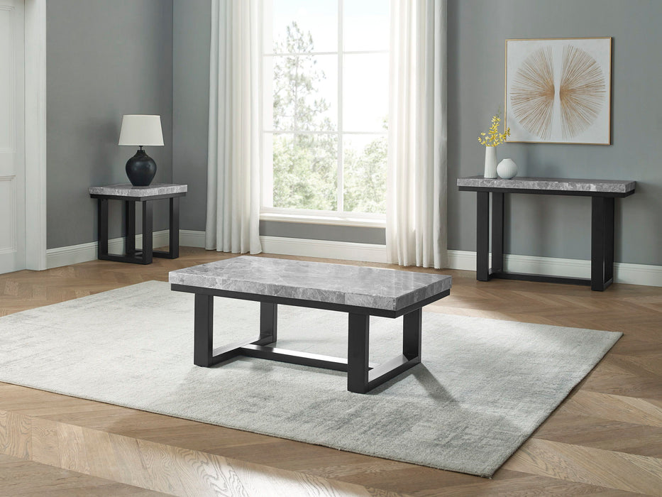 Lucca - 3 Piece Table Set - Gray