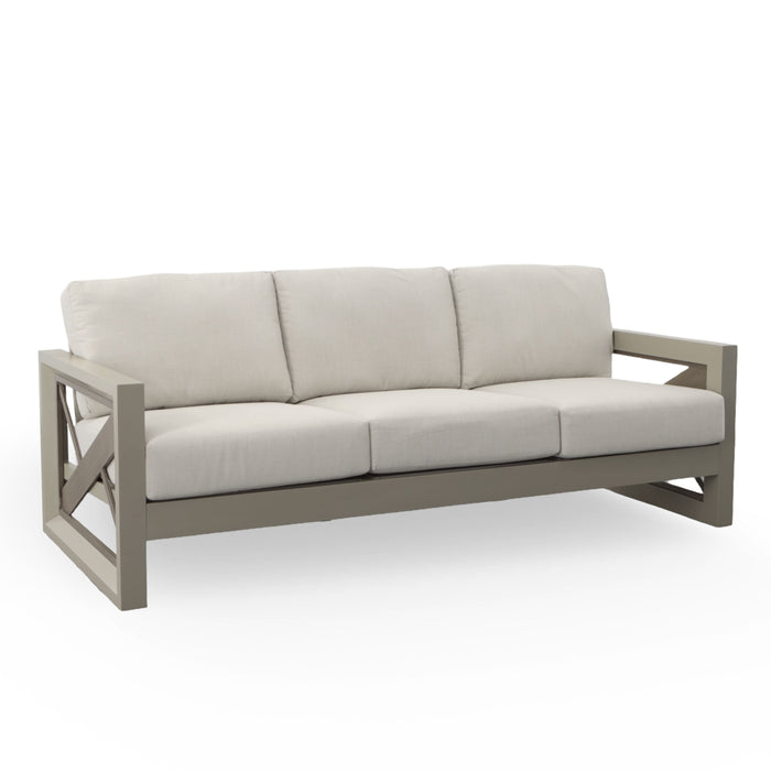 Dalilah - Patio Sofa - Gray