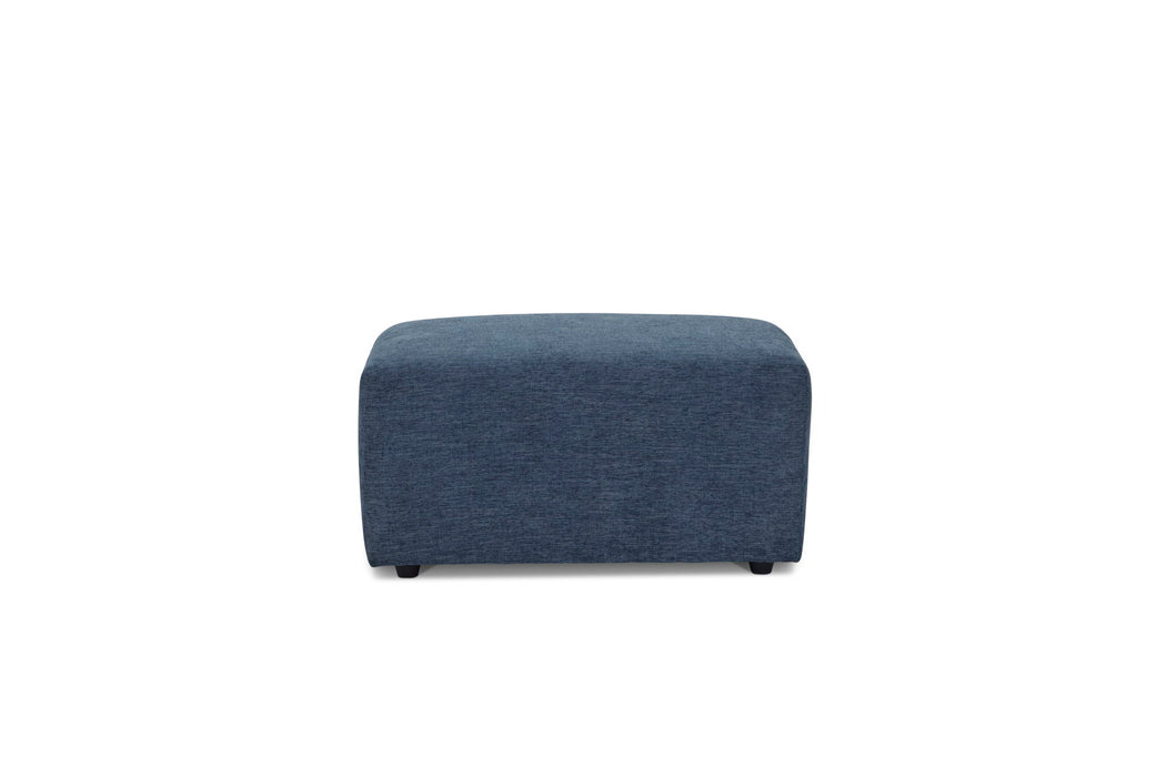 Dawson - Stationary Ottoman - Blue