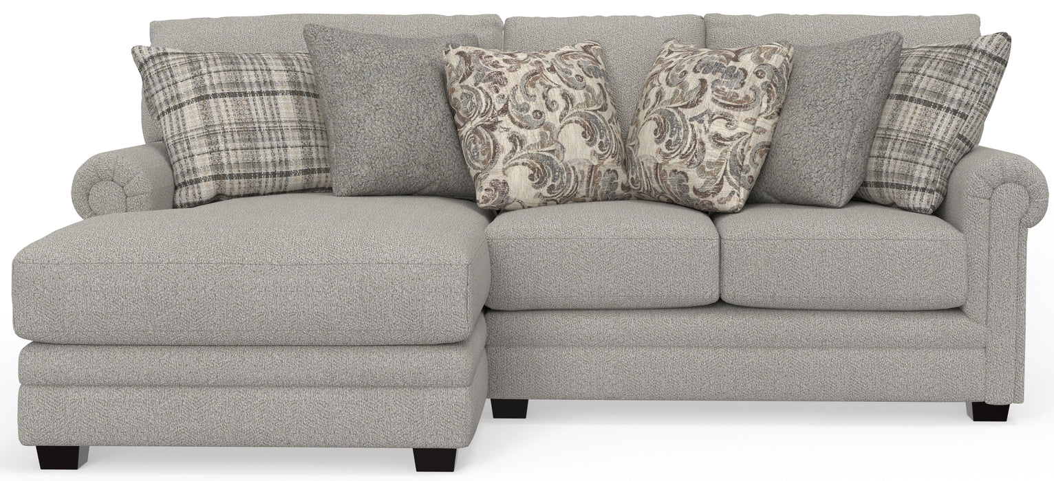 Livingston - Sectional With Comfort Coil Seating And Accent Pillows