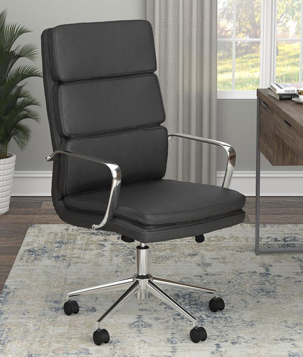 Ximena - Upholstered Adjustable High Back Office Chair