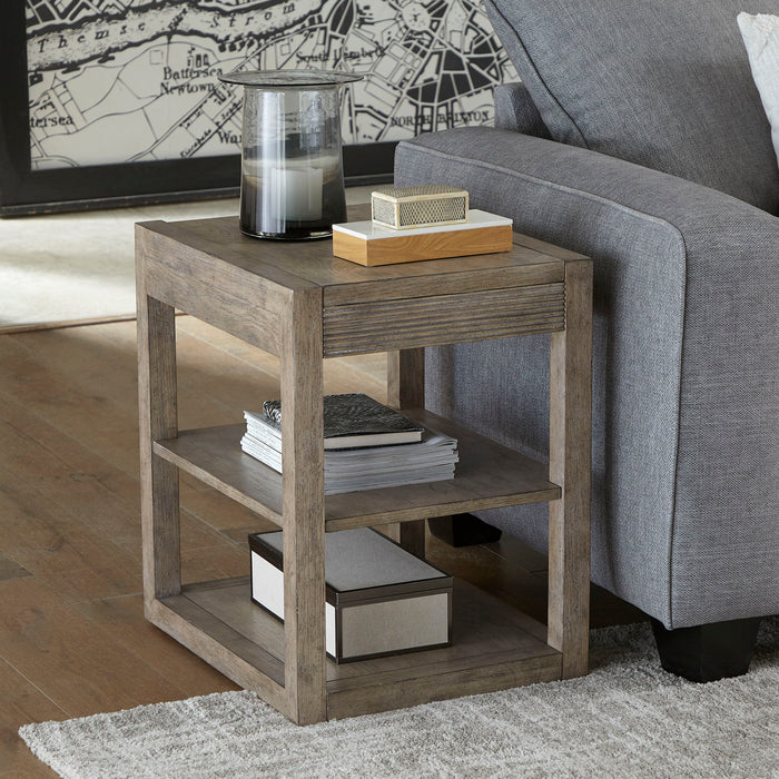 Bartlett Field - Chair Side Table - Gray