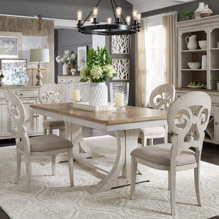 Farmhouse Reimagined - Trestle Table Set