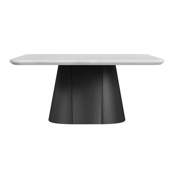 Edison - Coffee Table - White And Black