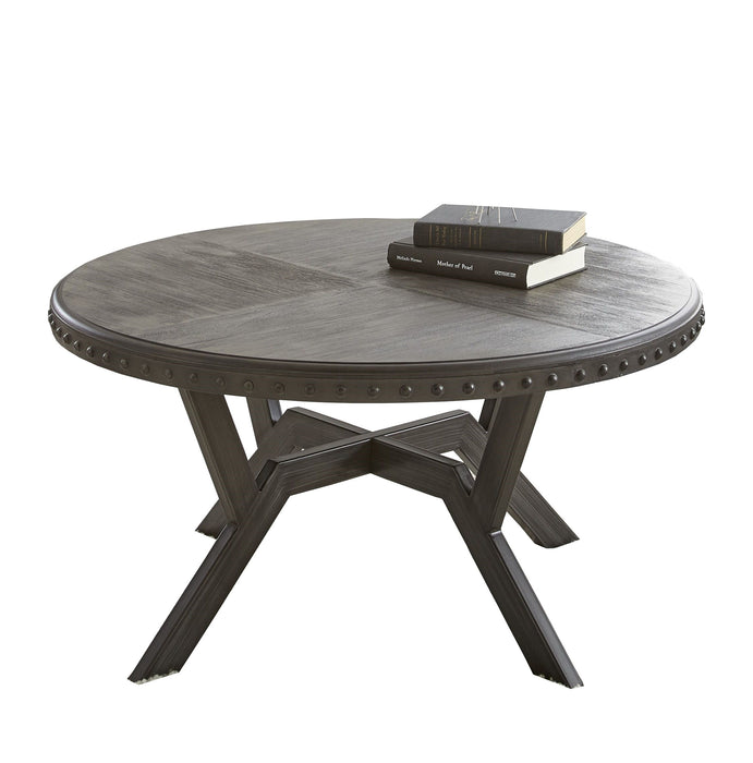 Alamo - Round Cocktail Table - Gray