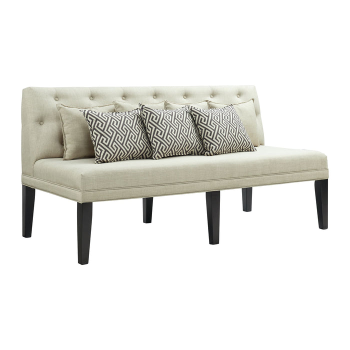 Maddox - Sofa With Seven Pillows - Beige