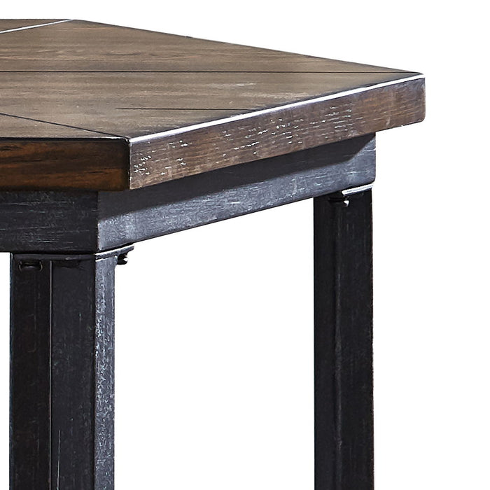 Ultimo - Hexagon End Table - Brown