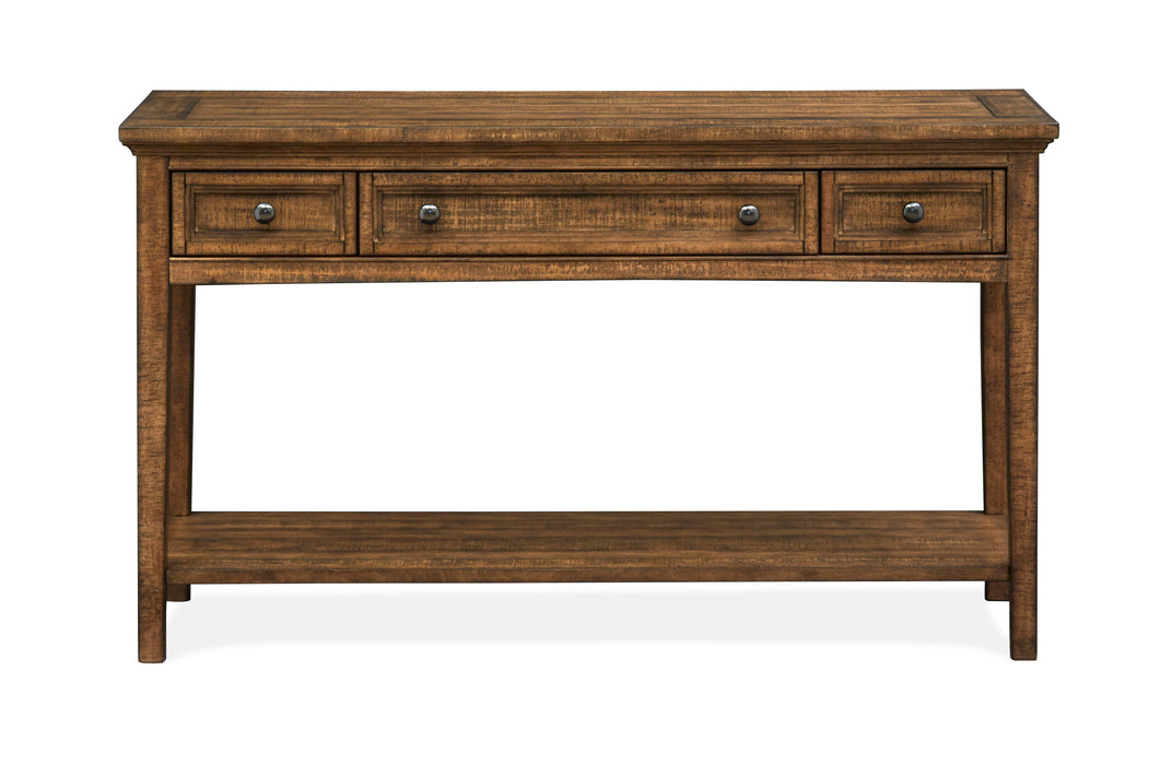 Bay Creek - Rectangular Sofa Table - Toasted Nutmeg