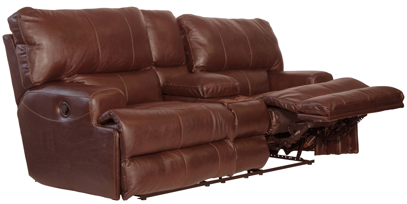 Wembley - Lay Flat Reclining Console Loveseat