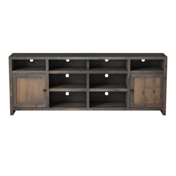 Joshua Creek - 84" TV Stand - Barnwood