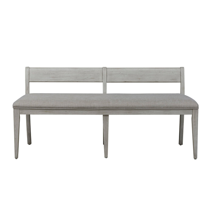 Farmhouse Reimagined - Upholstered Bench - White