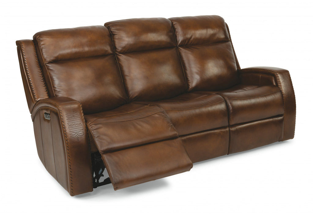 Mustang - Power Reclining Sofa with Power Headrests