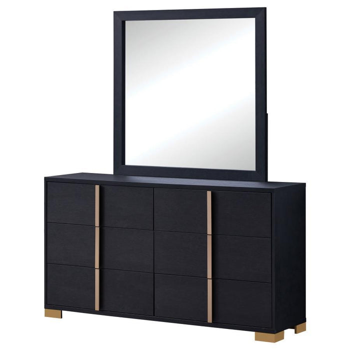 Marceline - 6-Drawer Dresser With Mirror