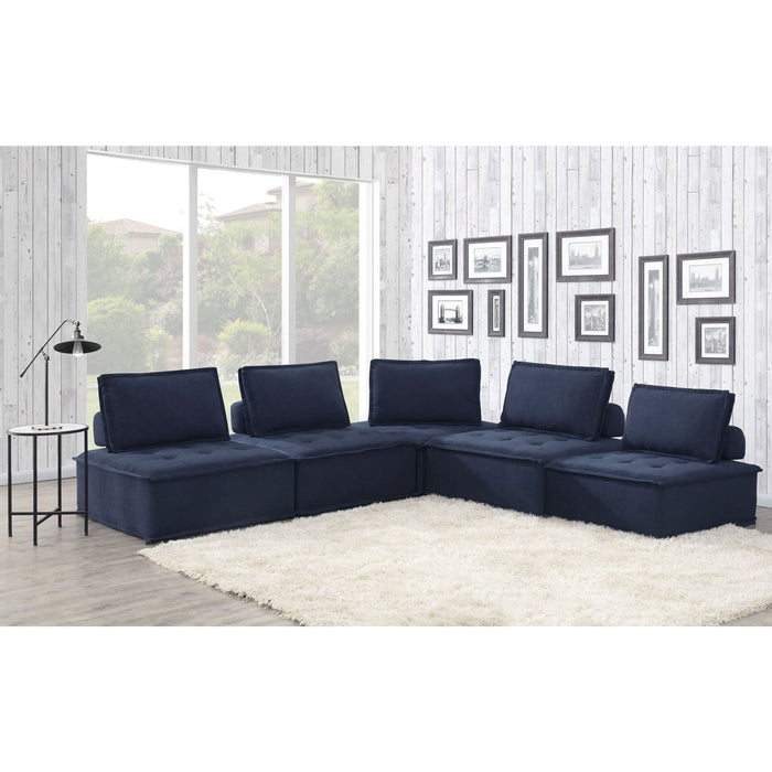 Paxton - Modular Seating 5 Piece Sectional