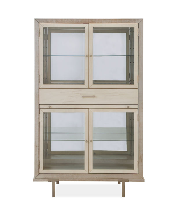 Lenox - Display Cabinet - Warm Silver