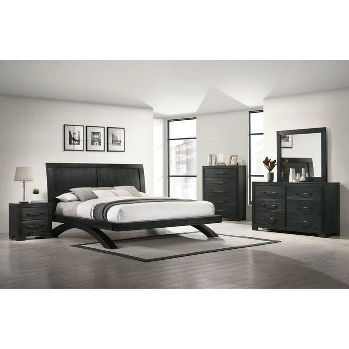 Allan - 2-Drawer Nightstand - Black