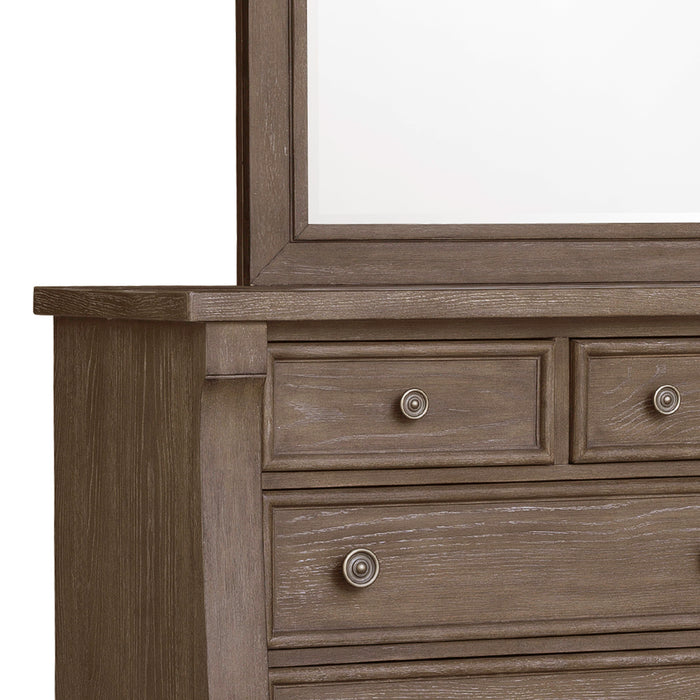 Lawson's Creek - 9-Drawer Dresser - Dark Brown