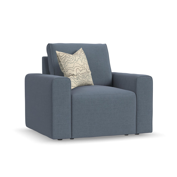 Dawson - Stationary Chair - Blue